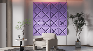PET-H-039Y Absorption Acoustic Standard 3D Pet Fiber Panels