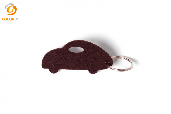 Practical Eco-Friendly Felt Keychain for Frinds Gift