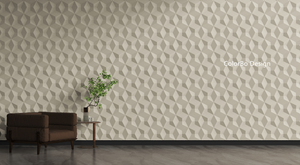 PET-B-024B Recycled 3D Polyester Fiber Acoustic Tiles For Wall