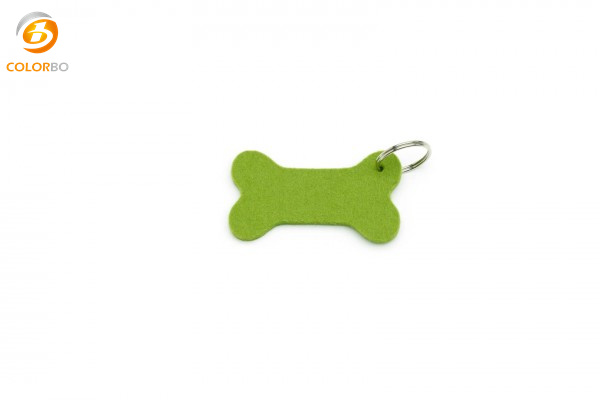 Practical Eco-Friendly Felt Keychain for Frinds Gift