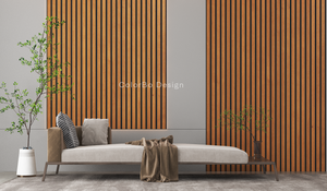 Veneer Surface PET Acoustic Panel Wood Panels for Walls