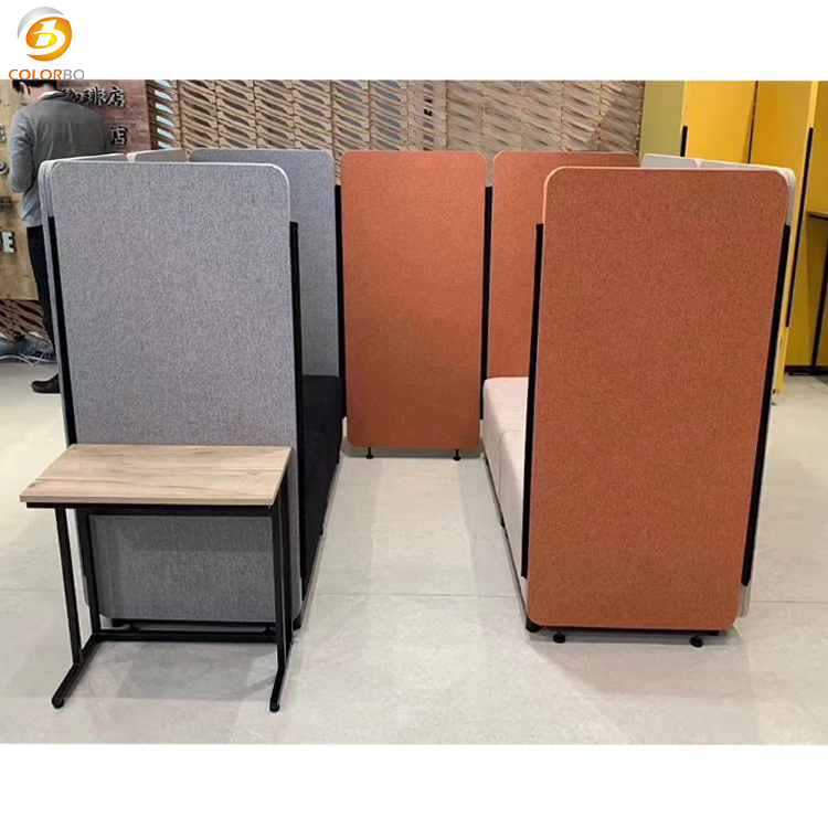 PET-CBP-1933 Polyester Fiber Movable Partition for Office screen