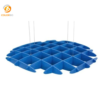 Customized High Quality Polyester Fiber Acoustic Ceiling Panel