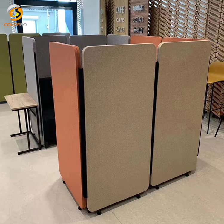 PET-CBP-1933 Polyester Fiber Movable Partition for Office screen