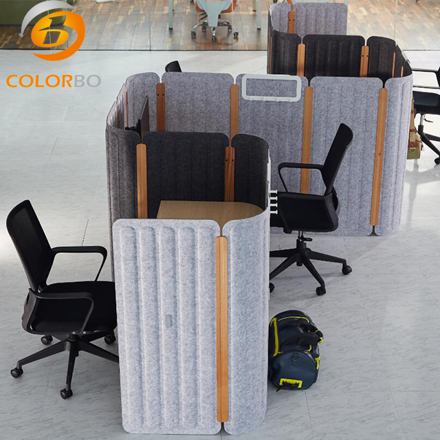 Decorative Screen Seat Divider Work Station For Two People