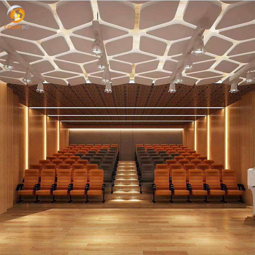 Euroyal Decoration Material Sound Absorption Polyester Fiber Panel
