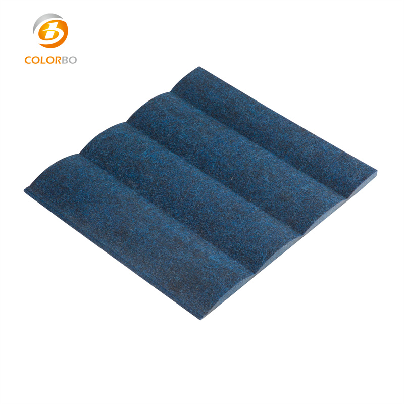  PET-CH-07Y Decorative Polyester Fiber Sound Absorption Acoustic Wall Panel
